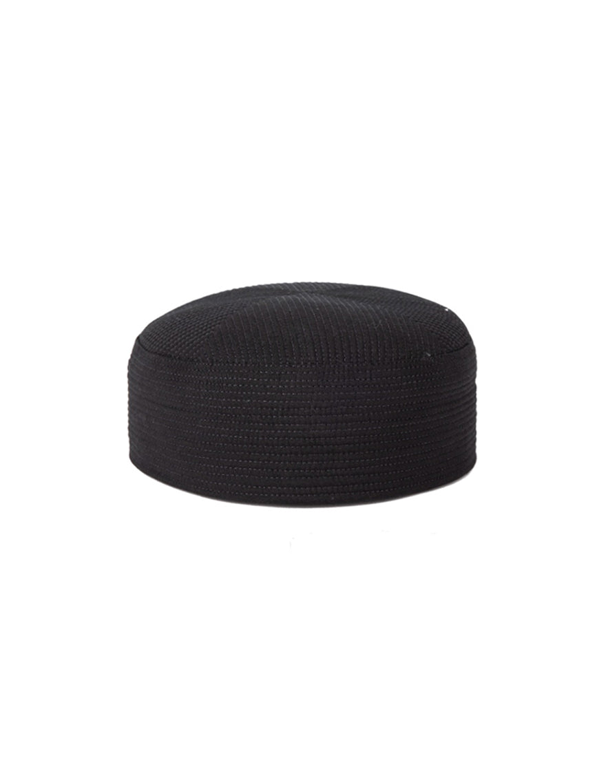 BLACK PLAIN CAP