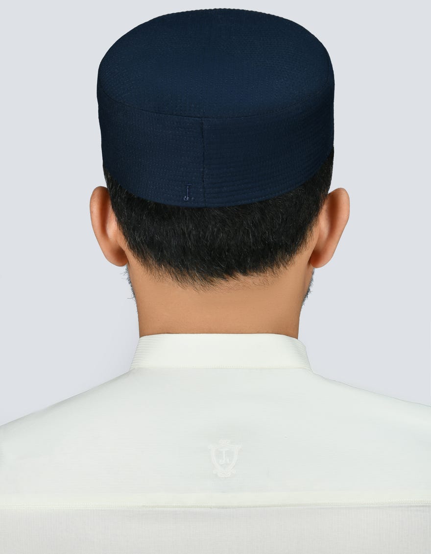 Blue Blended Men Cap | Jj-Cap-0001-R72