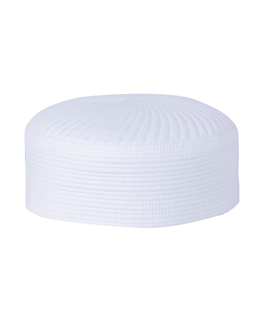 White Blended Men Cap | Jj-Cap-0002-R88