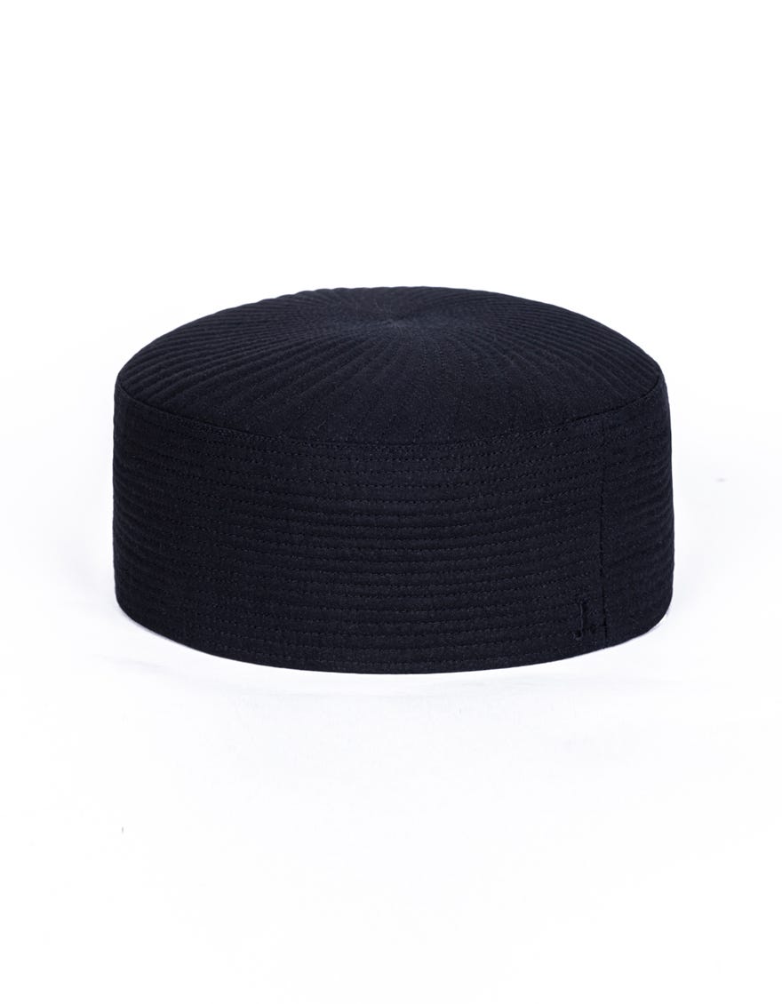 Black Blended Cap | Jj-Cap-0002-R94