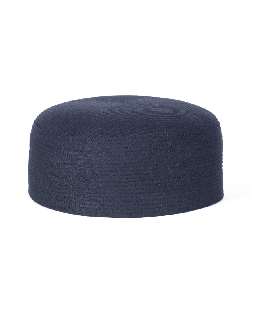 Navy Blue Blended Cap | Jj-Cap-0006-R20