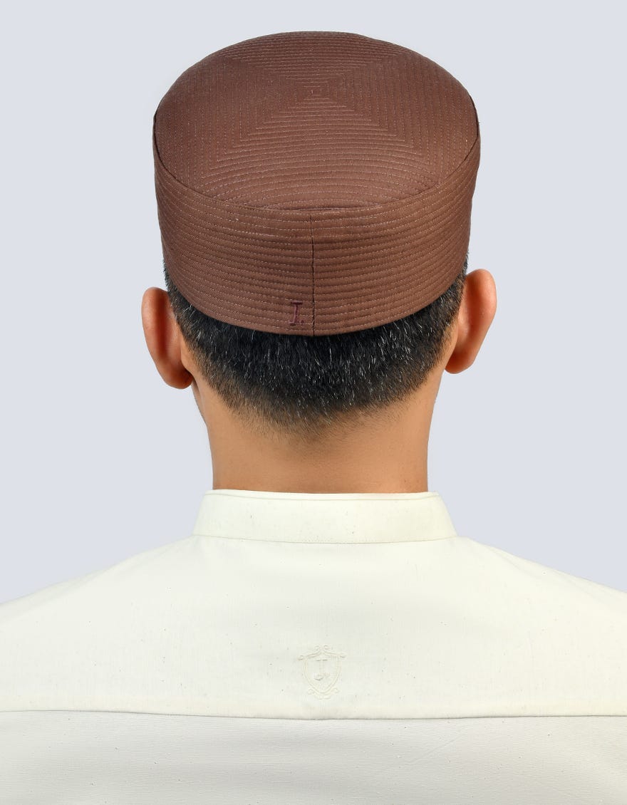 BROWN BLENDED MEN CAP | JJ-CAP-0006-R30 – J.