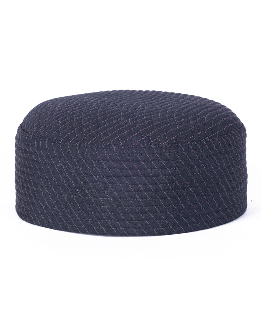 Black Blended Men Cap | Jj-Cap-0018-R39