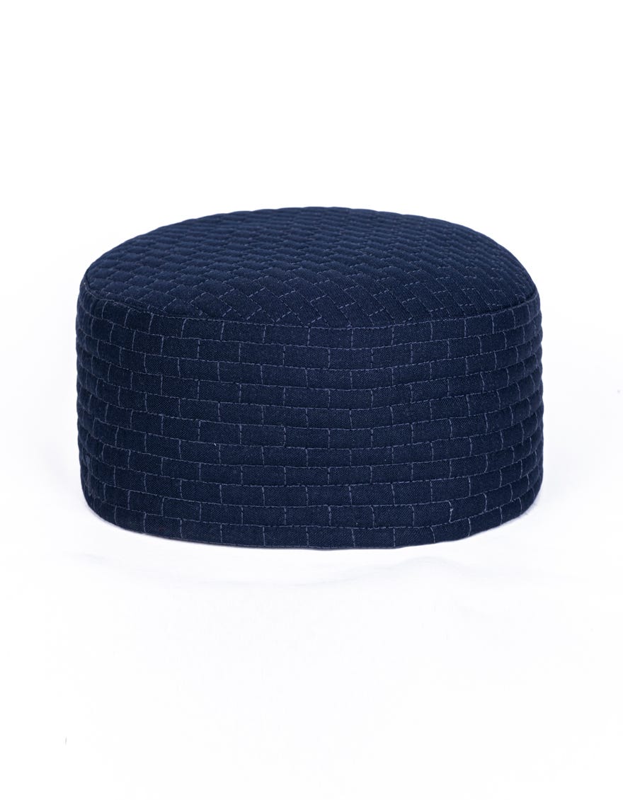 Navy Blue Blended Cap | Jj-Cap-0026-R11