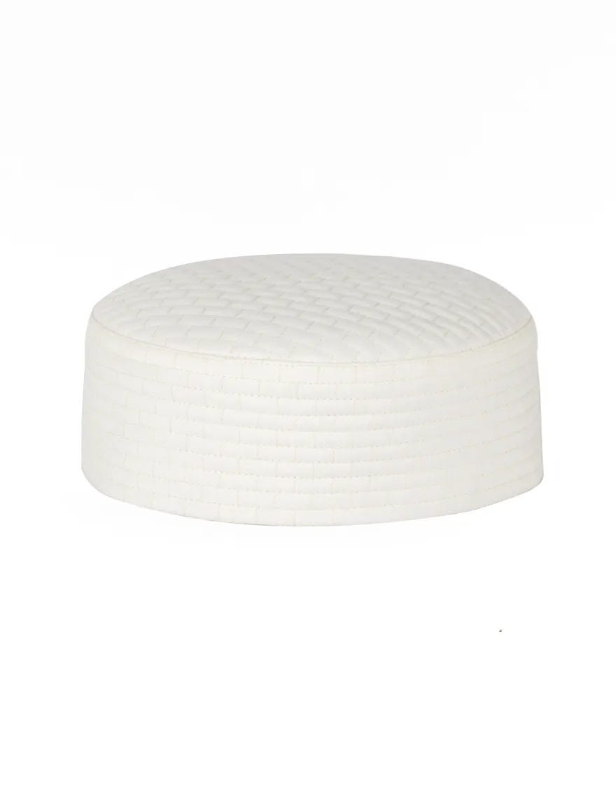 WHITE BLENDED CAP