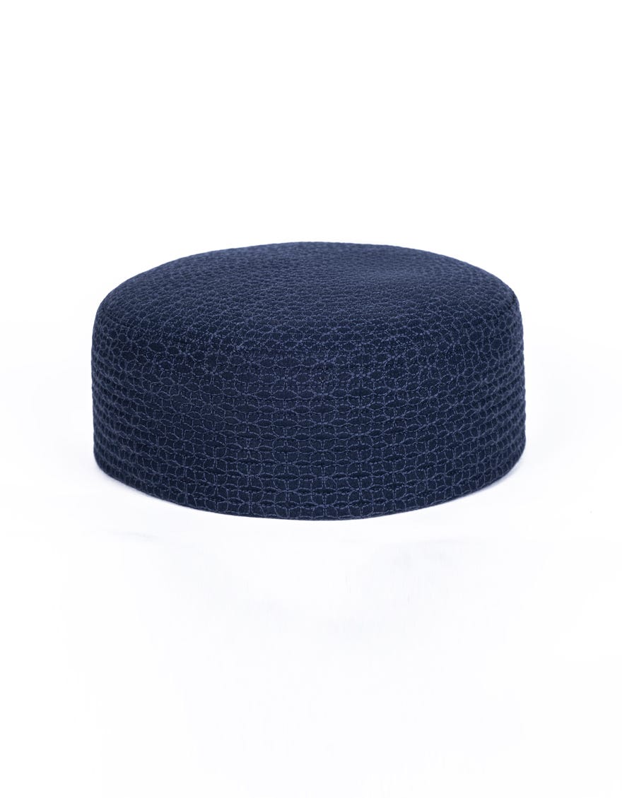 Blue Blended Men Cap | Jj-Cap-0030-R7