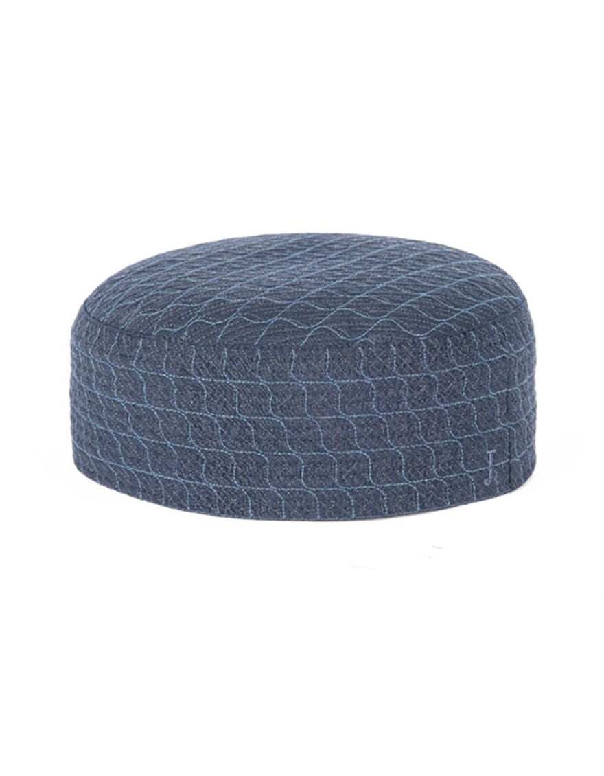 NAVY BLUE BLENDED CAP