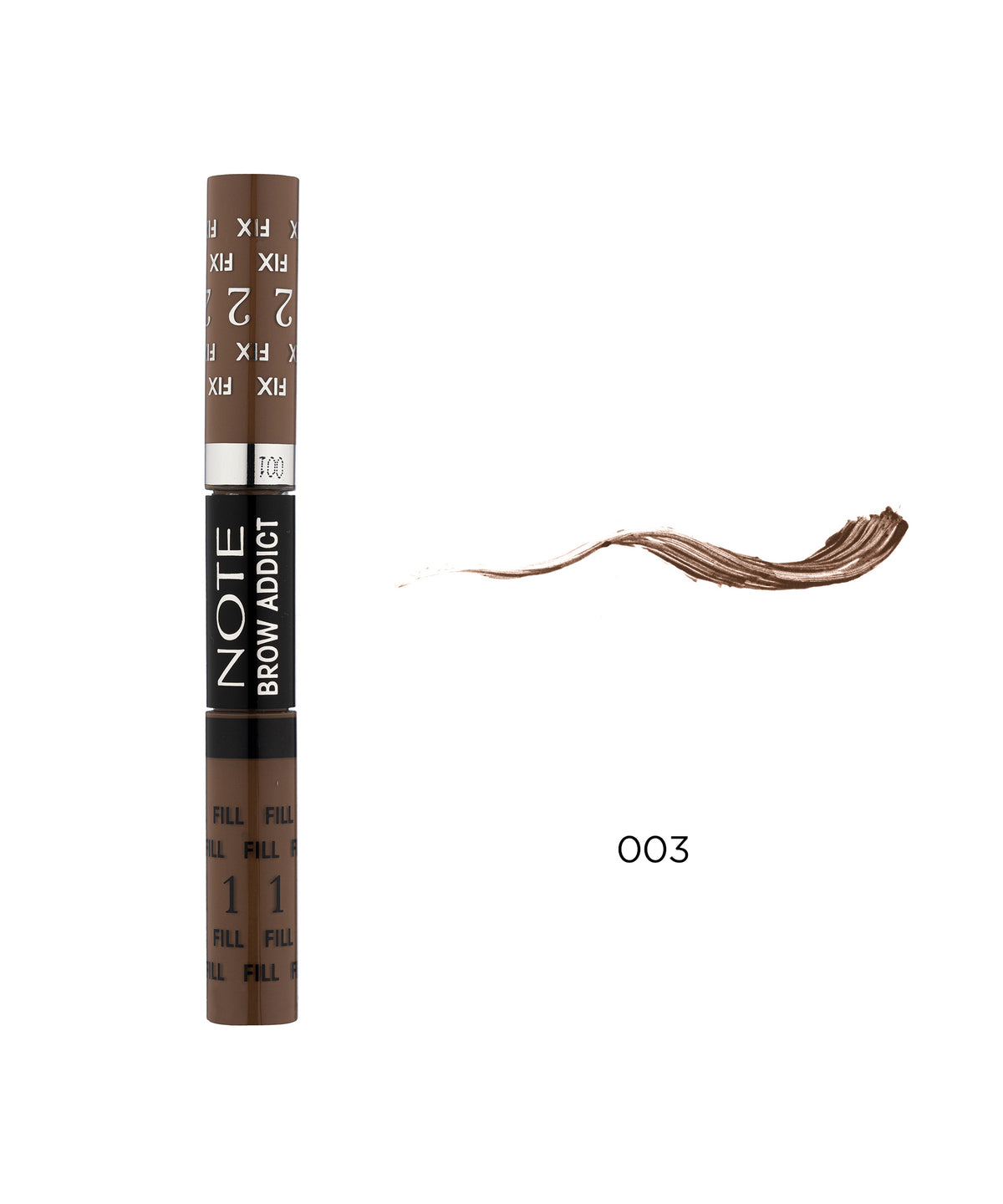 BROW ADDICT TINT AND SHAPING GEL 03 With Stroke effect