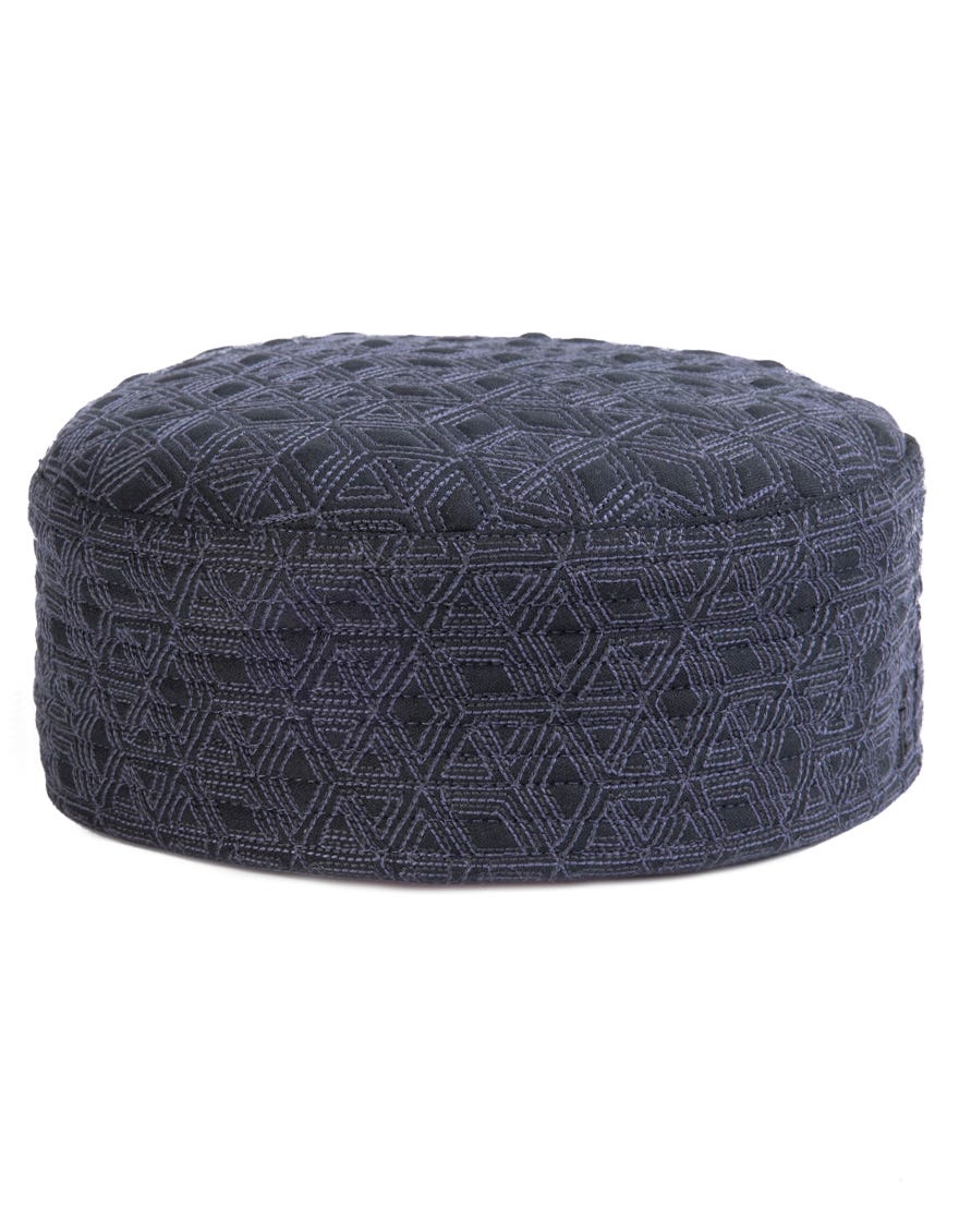 Black Blended Men Cap | Jj-Cap-0042