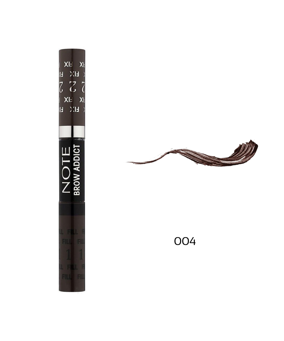 BROW ADDICT TINT AND SHAPING GEL 04 With Stroke effect