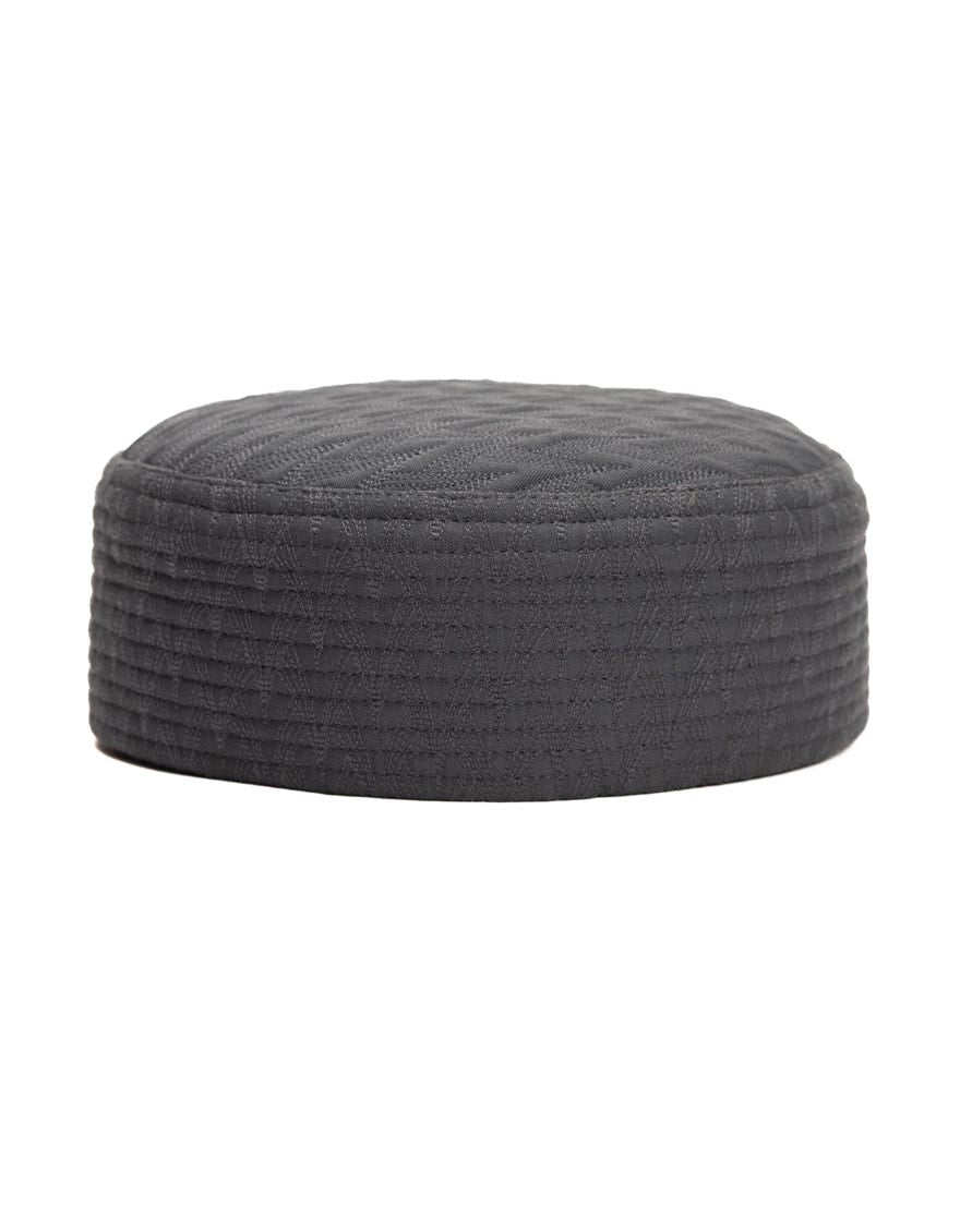 GREY PLAIN CAP