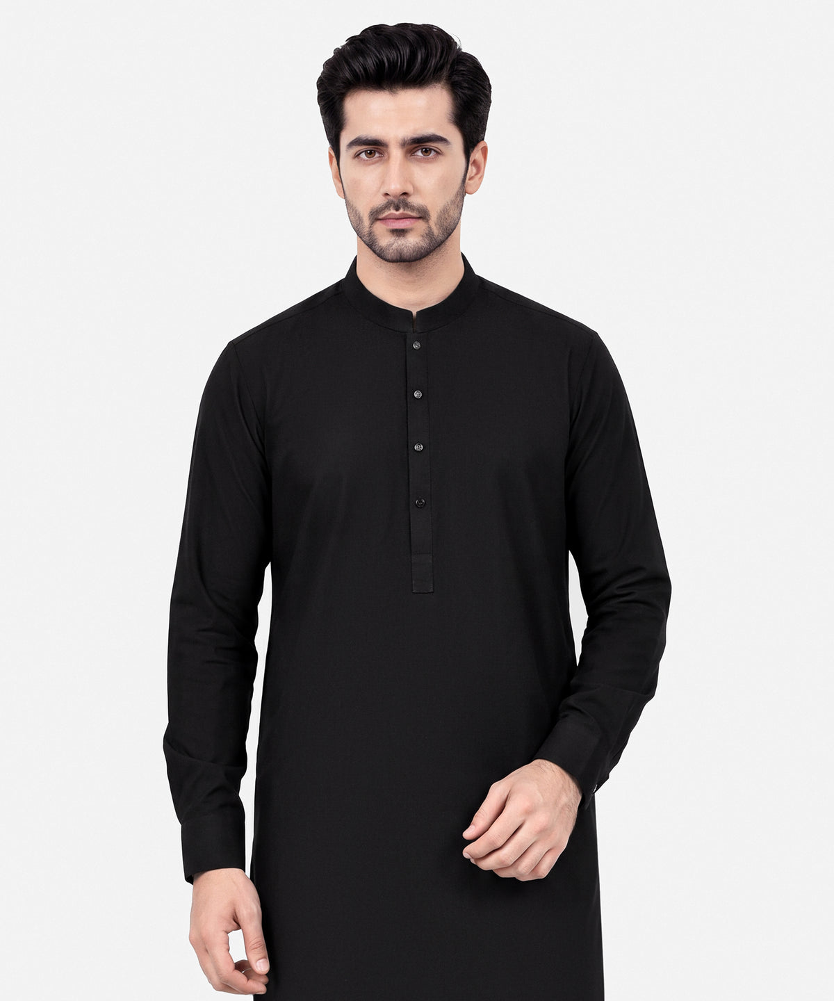 Black Plain Kameez Shalwar