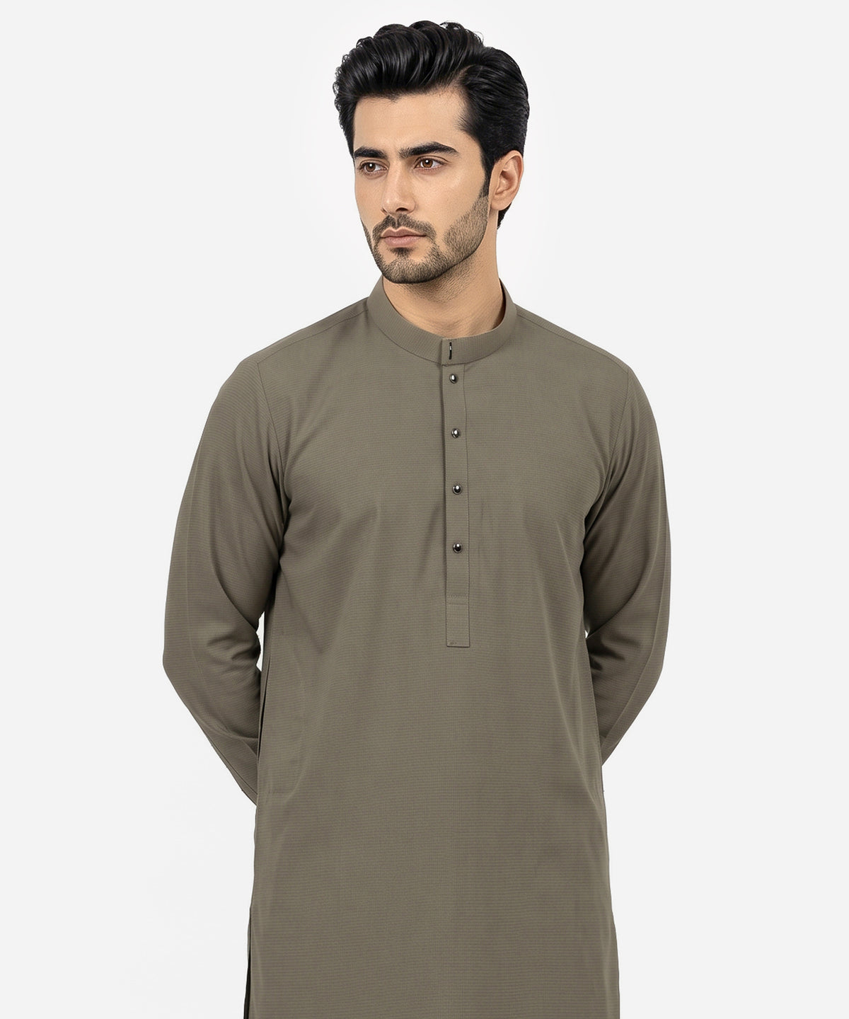 Sand Casual Kurta Trousers