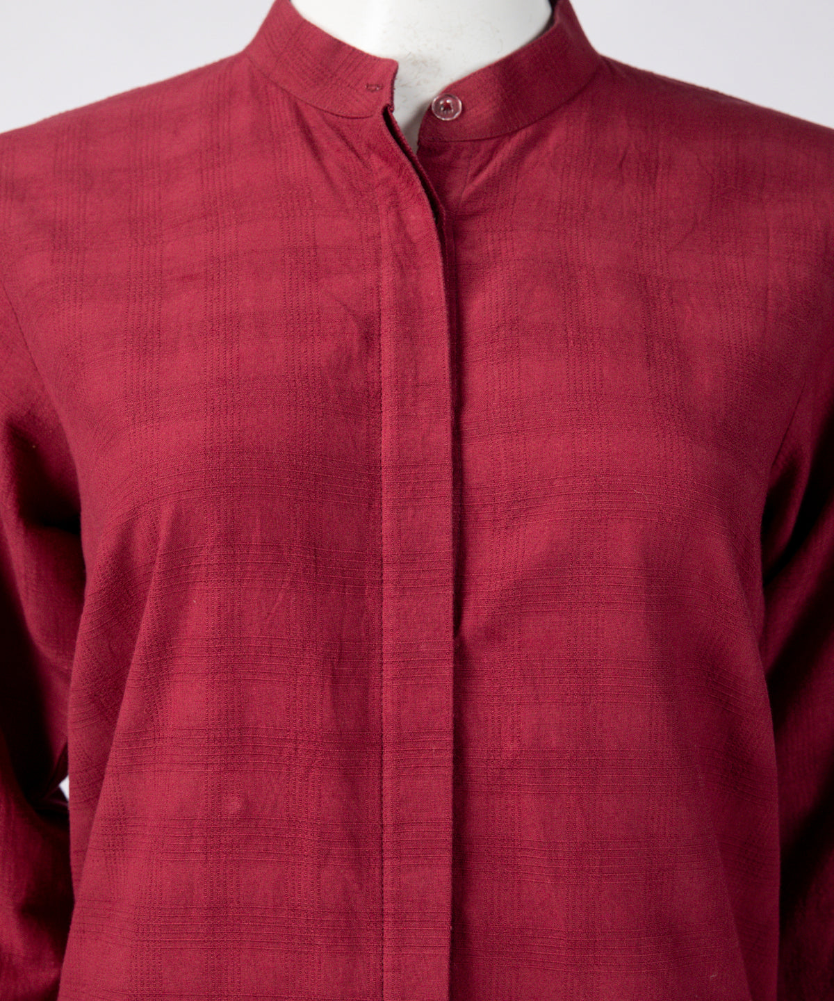Red Dyed Textured Co-Ord Set
