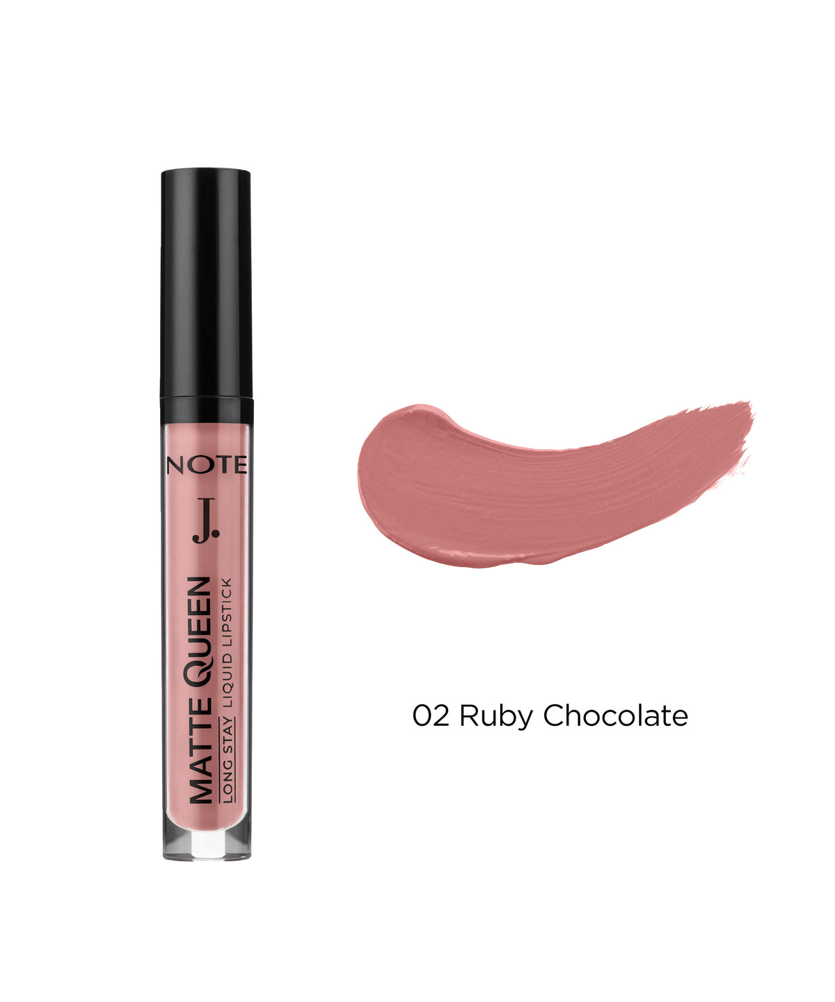 Matte Queen Liquid Lipstick Shade 02 Ruby Chocolate