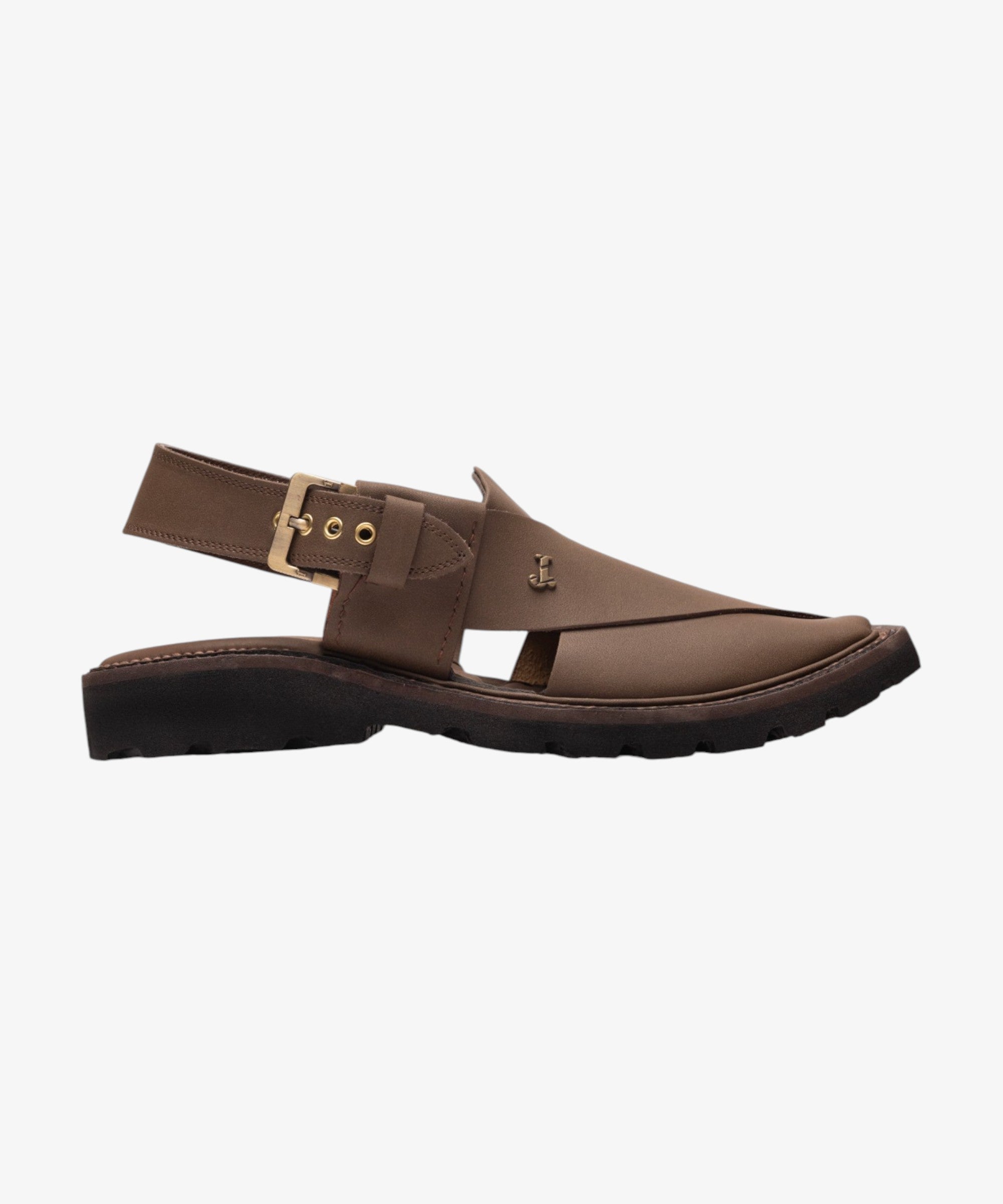 CAMEL BROWN PESHAWARI SANDALS