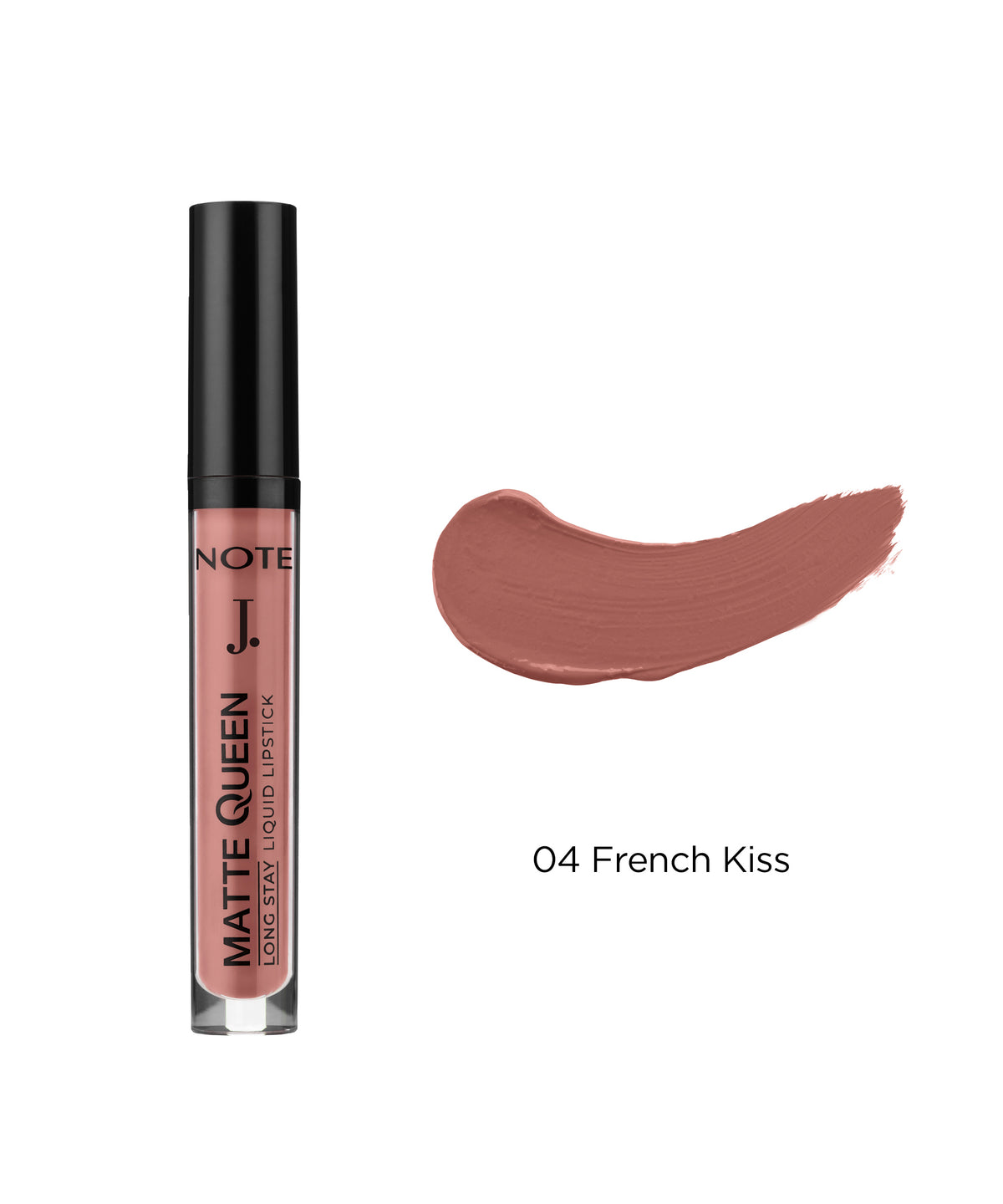 Matte Queen Liquid Lipstick Shade 04 French kiss