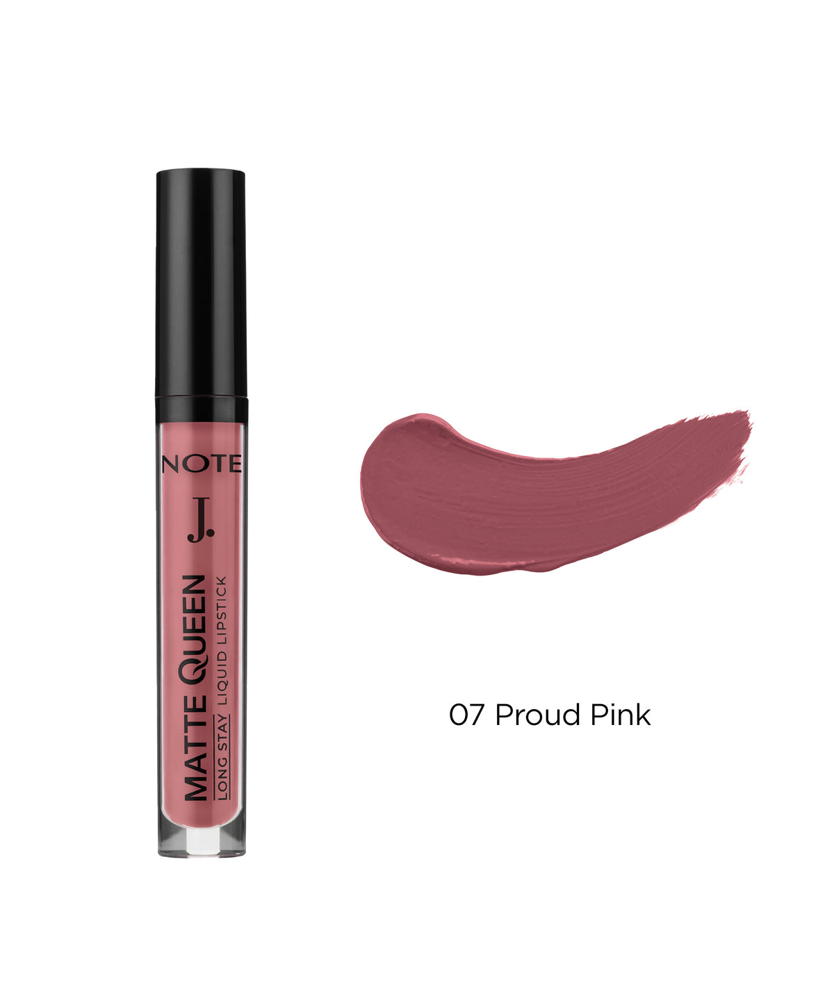 Matte Queen Liquid Lipstick Shade 07 Proud Pink