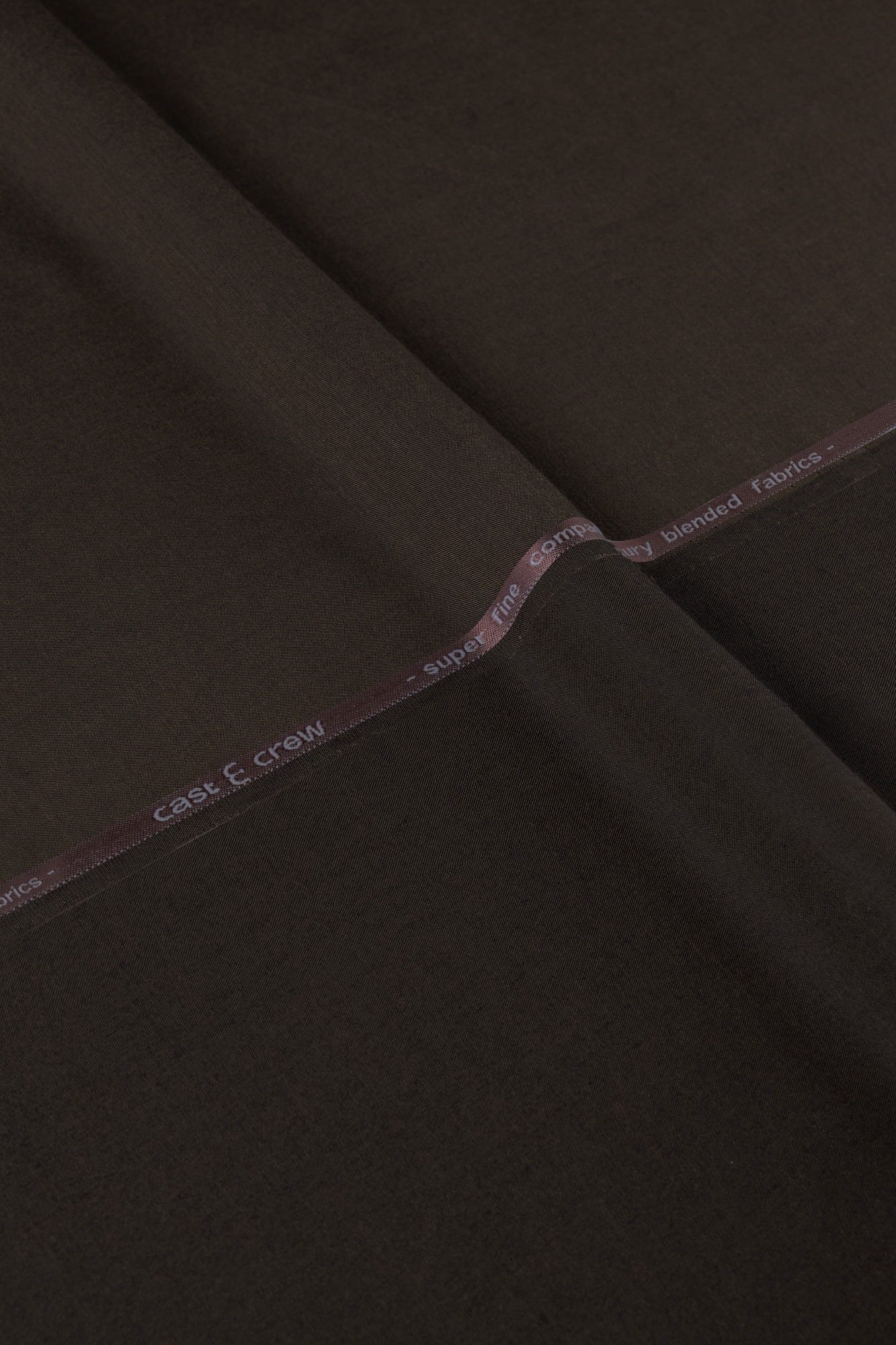 BLACKPOOL - BROWN BLENDED UNSTITCHED KAMEEZ SHALWAR FABRIC