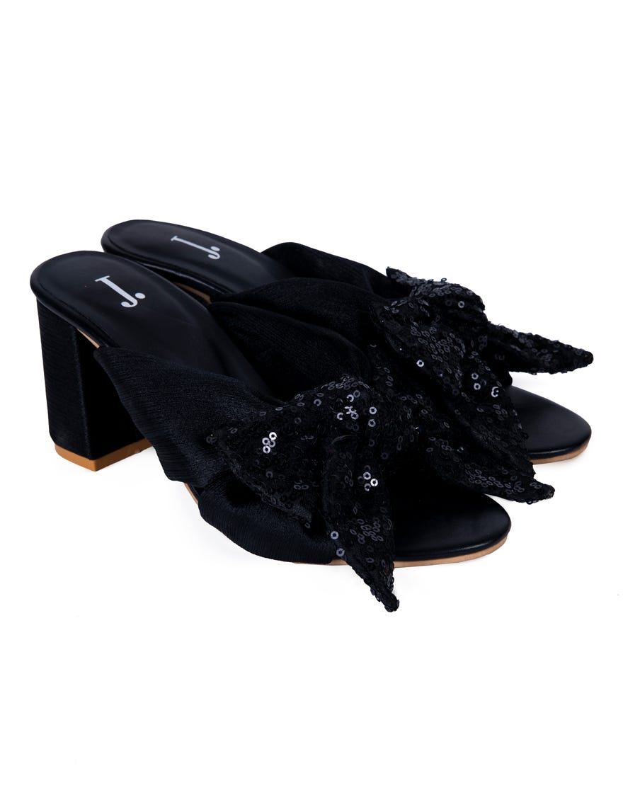 BLACK CHAPPAL | JLFWC-24-1256