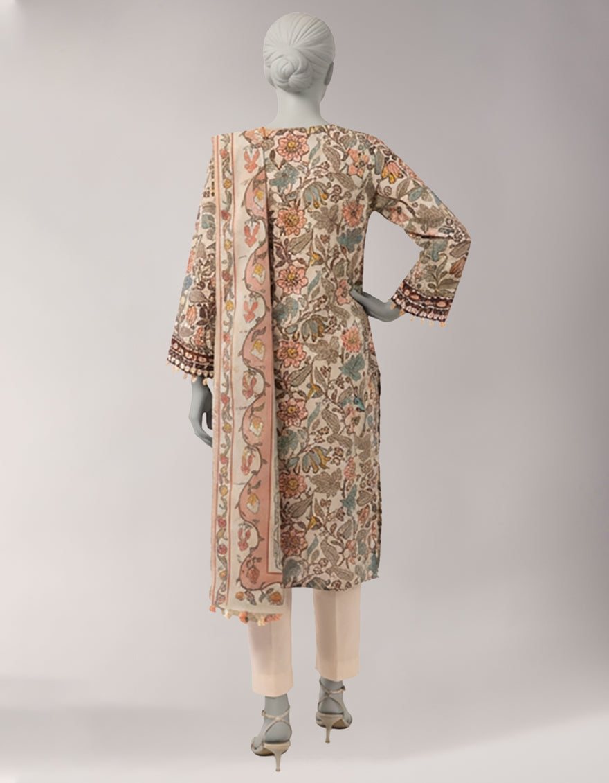 MULTICOLOR LAWN DIGITAL PRINTED UNSTITCHED 2PC