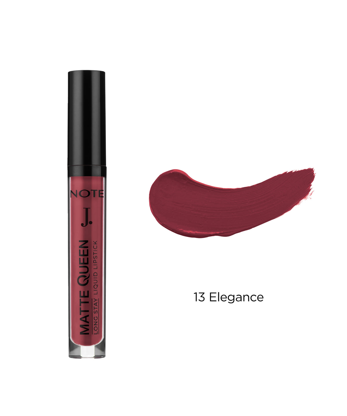 Matte Queen Liquid Lipstick Shade 13 Red Elegance