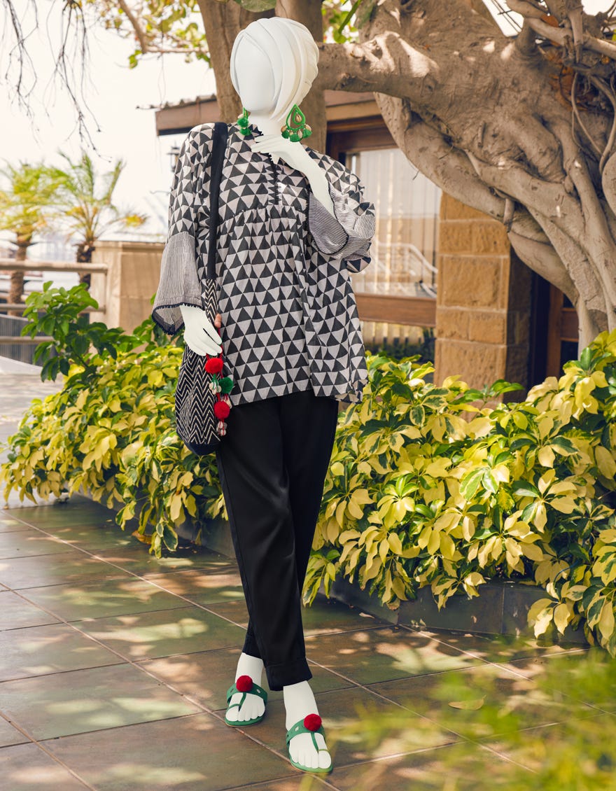 Black Lawn Kurti | Jygk-Ygkl-S-165-23
