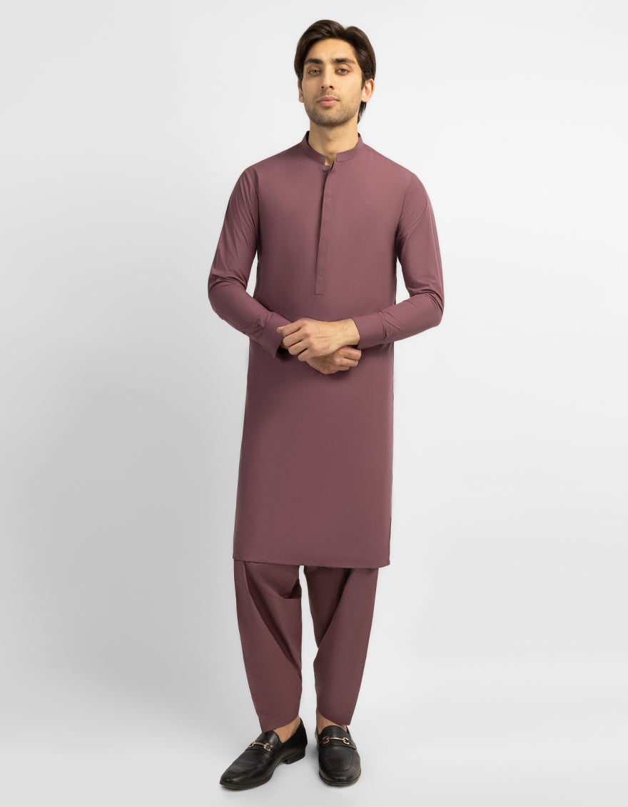 MAUVE CASUAL KAMEEZ SHALWAR