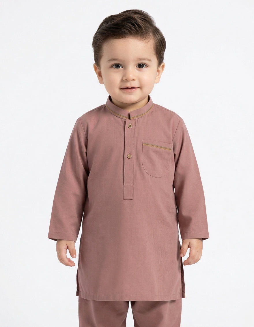 TEA PINK CASUAL KAMEEZ SHALWAR
