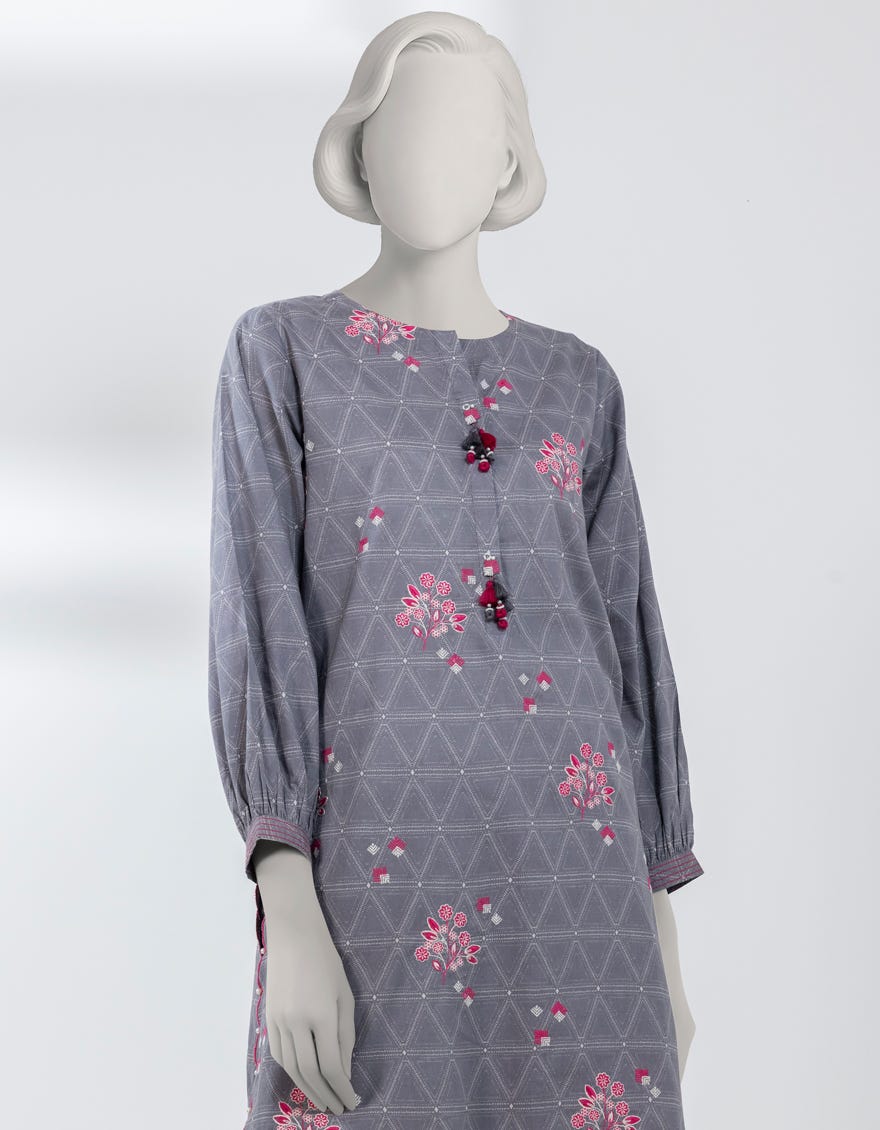 GREY LAWN EMBROIDERED UNSTITCHED 2PC