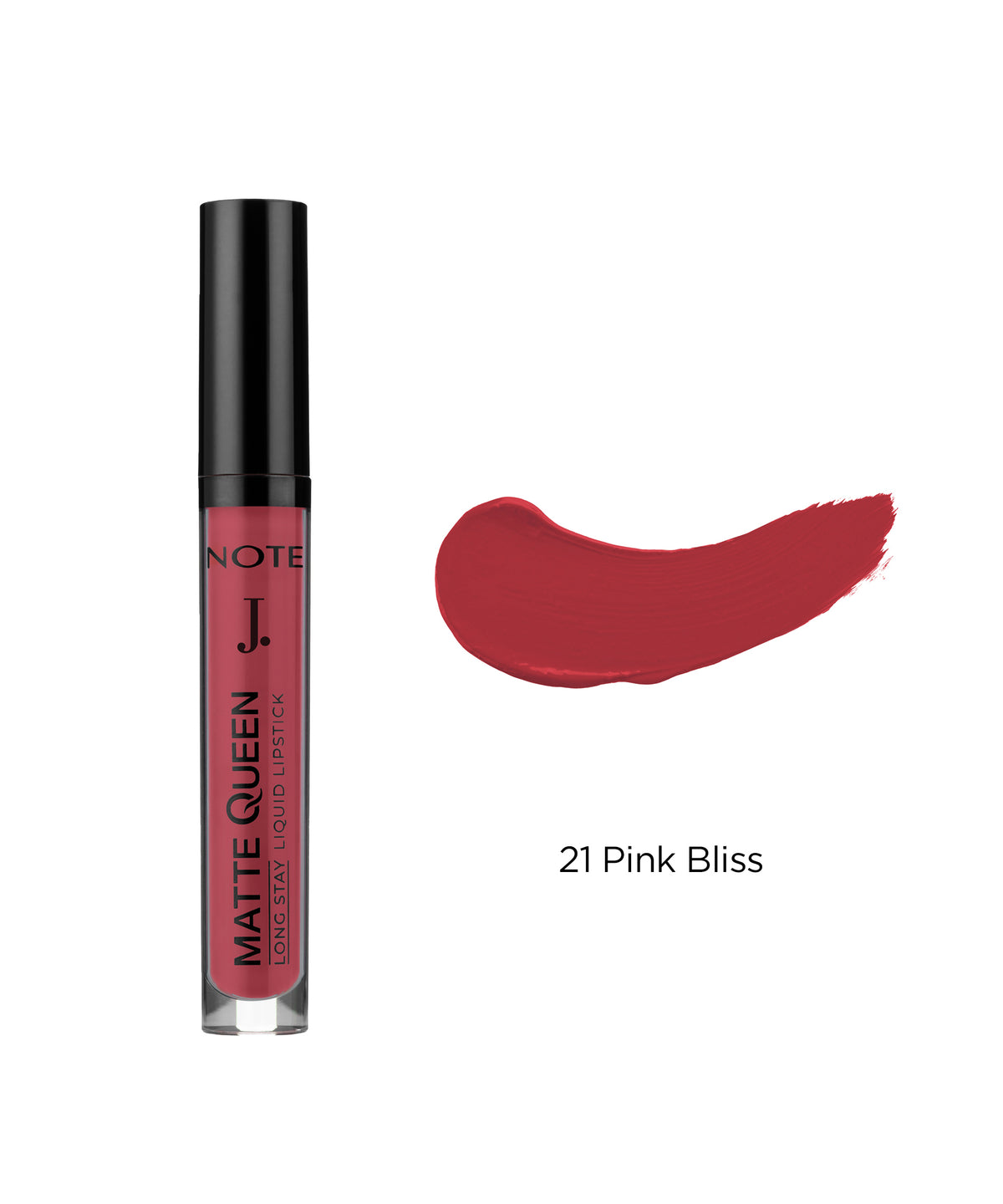 Matte Queen Liquid Lipstick Shade 21 Pink Bliss