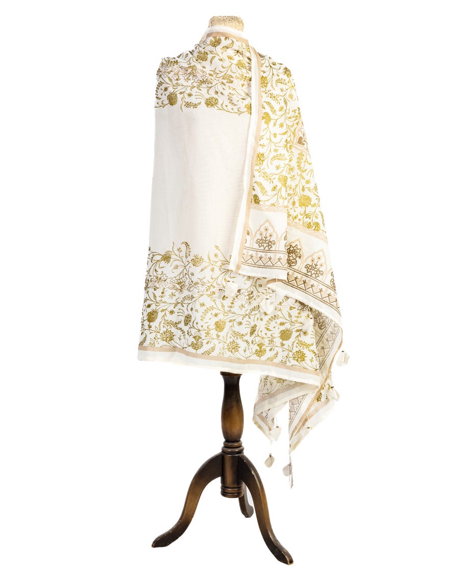 Off White Stole | Jlst-W-Stl-22-2669