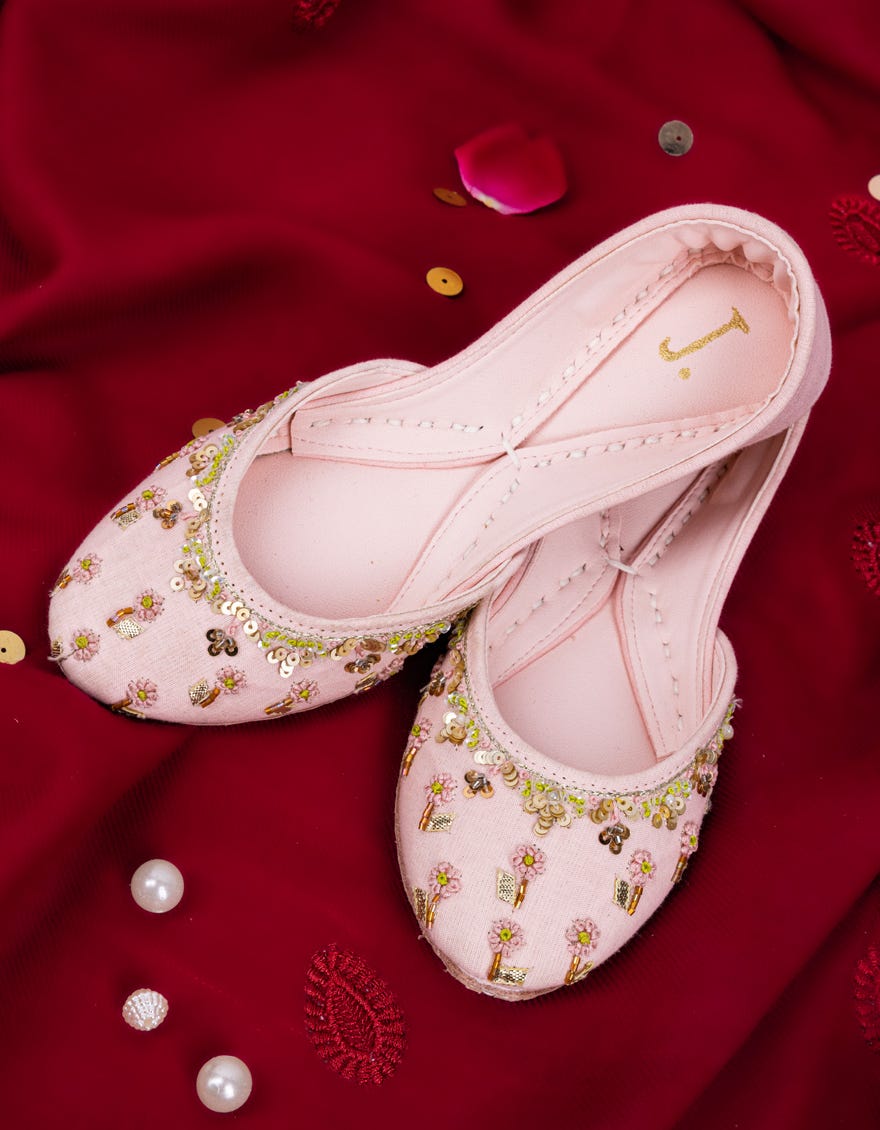Pink Khussa | Jj-Klkh-23-007