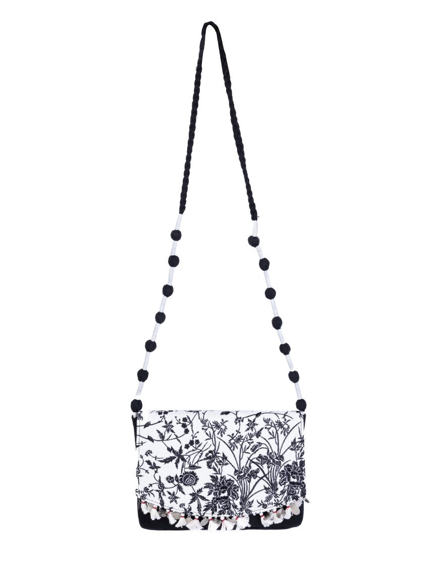 Black Denim Handbag | Jjbl-23-041
