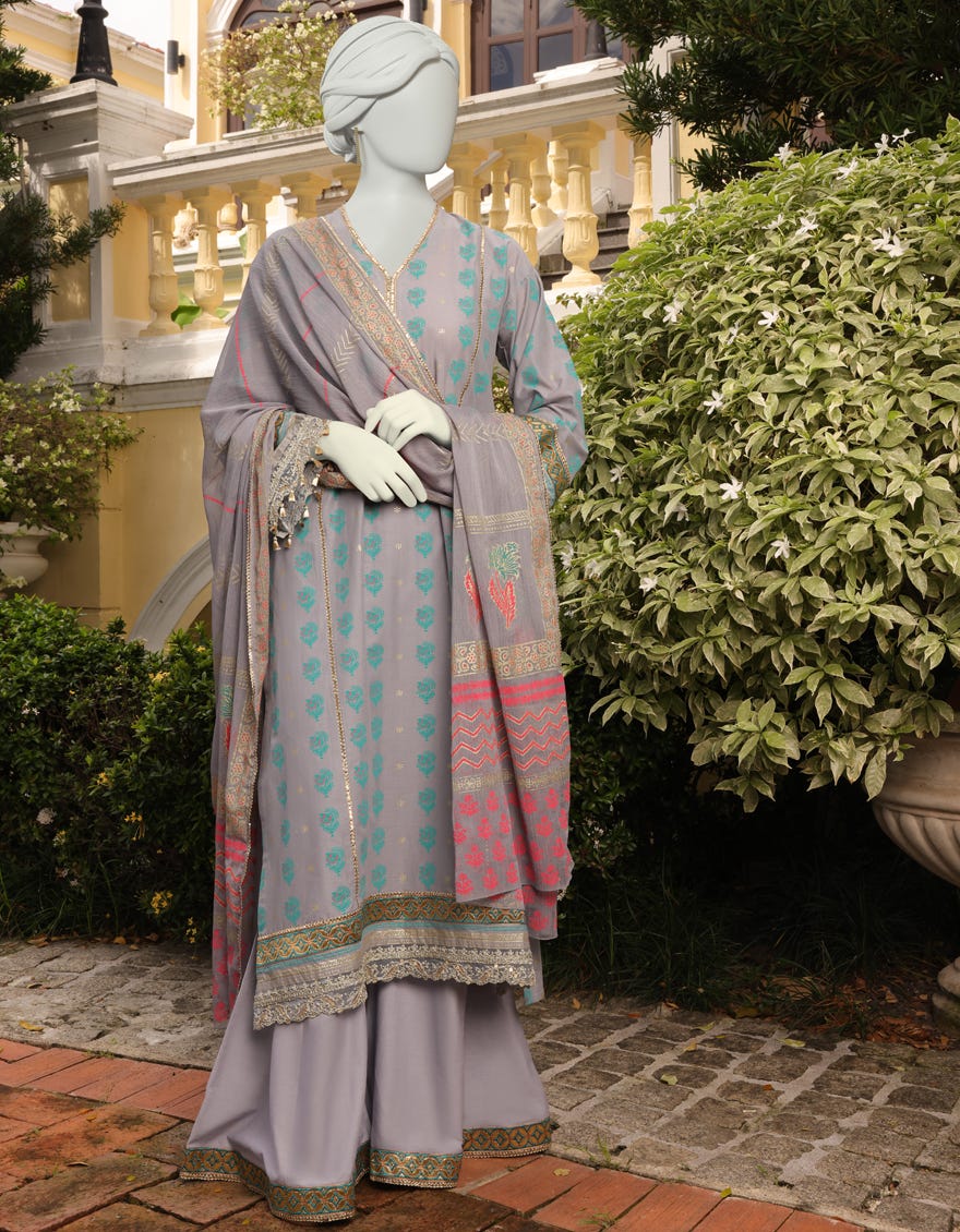 Grey Lawn Unstitched 3 Piece Dress | Jlawn-S-23-079 Kadena
