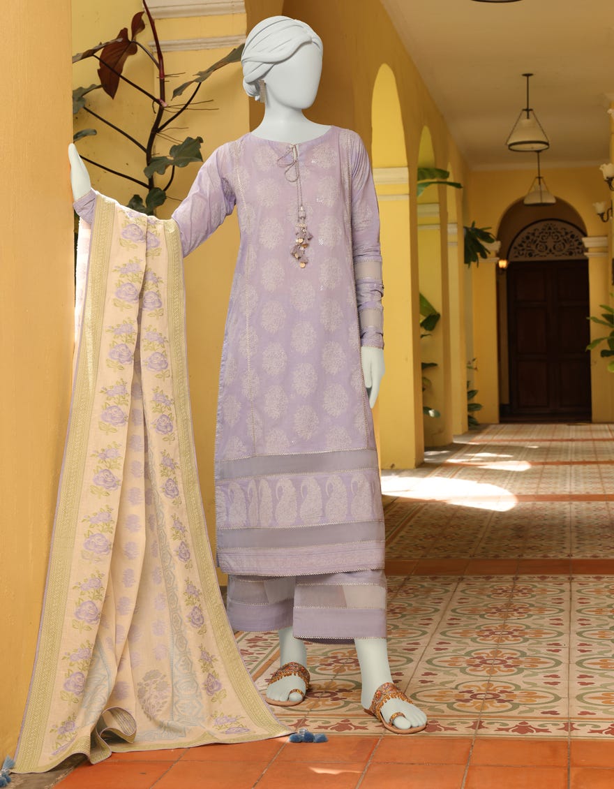 Blue Lawn Unstitched 3 Piece Dress | Jlawn-S-23-092