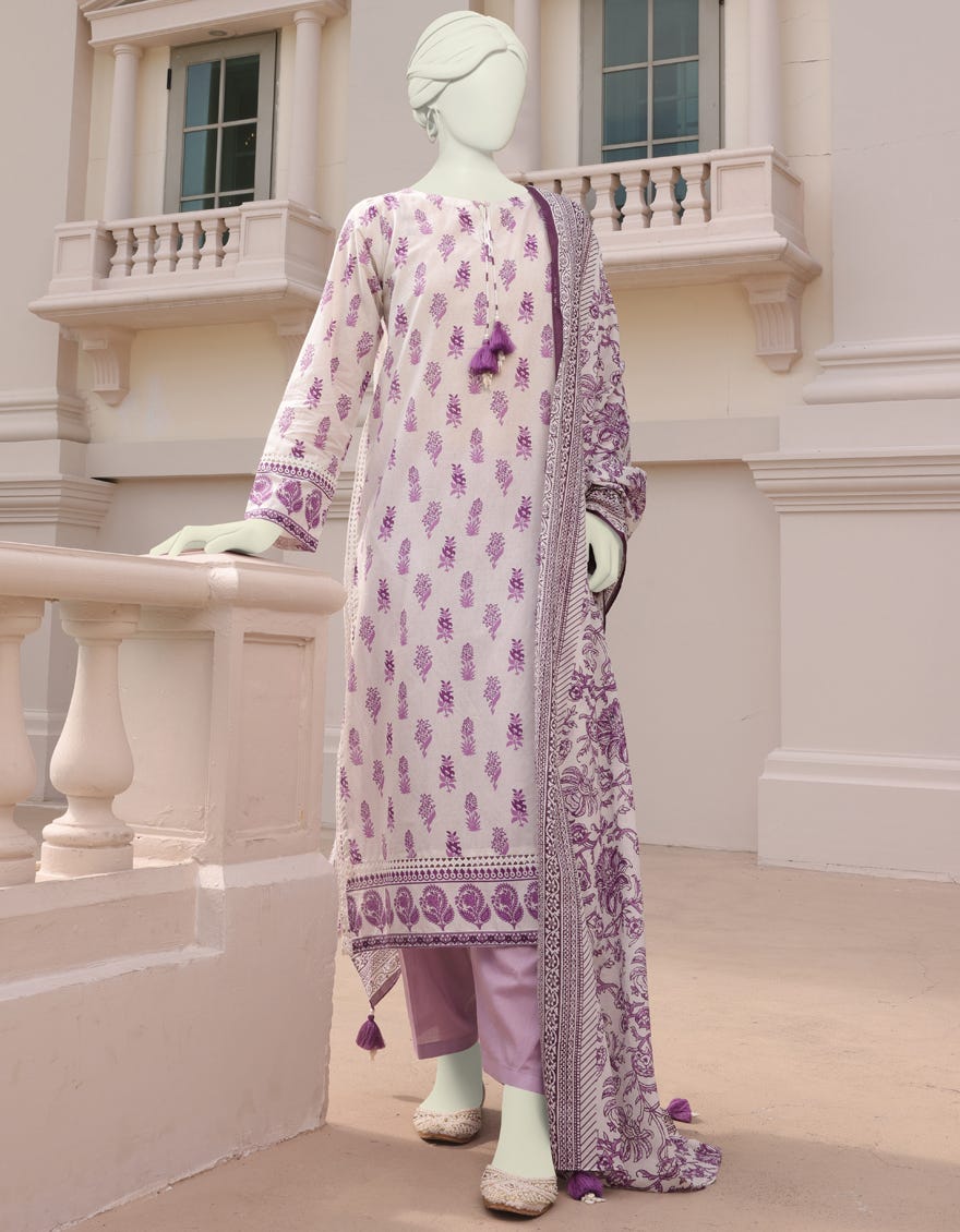 White Lawn Unstitched 2 Piece Dress | Jlawn-S-Jds-23-1011 Isil