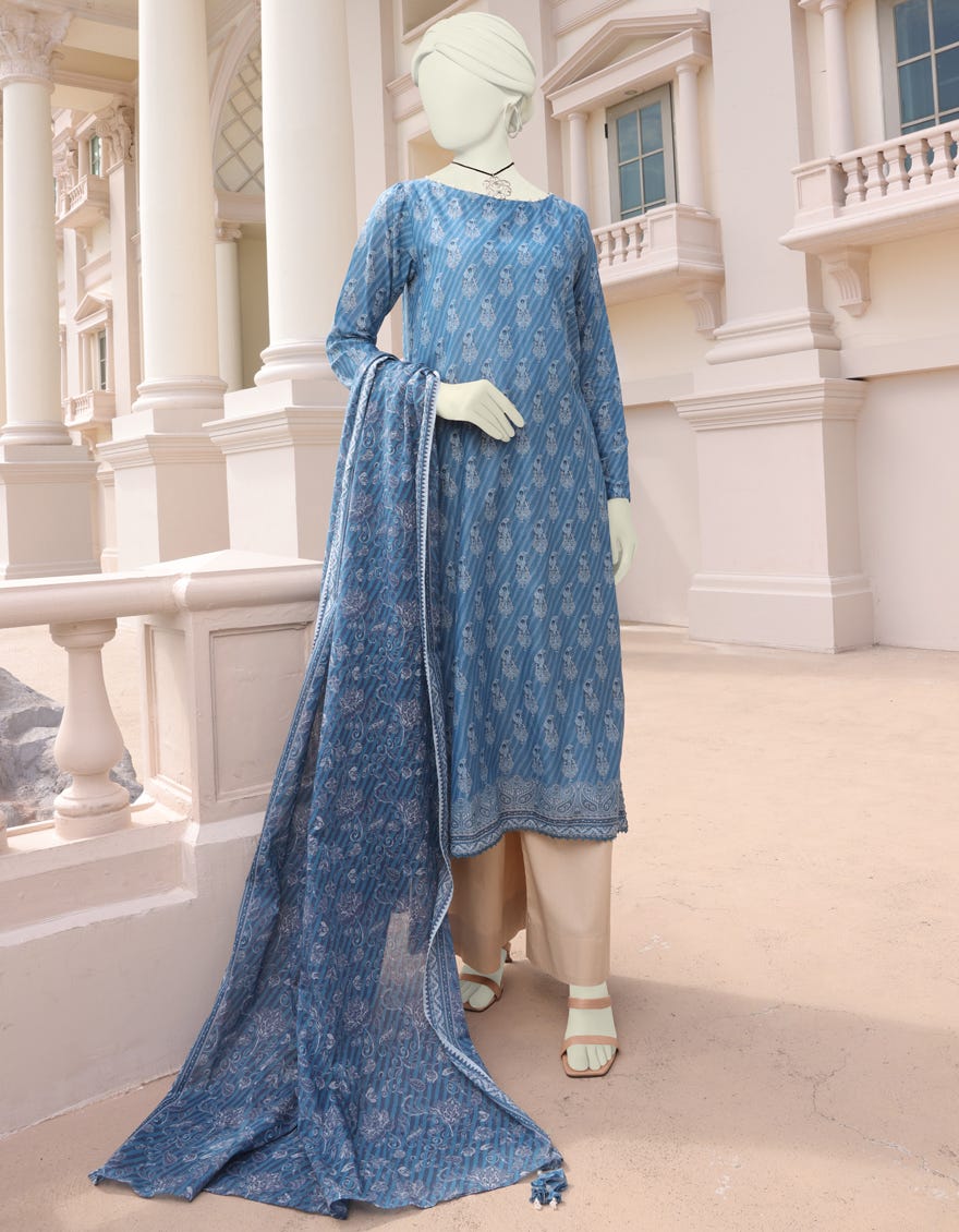 Grey Lawn Unstitched 2 Piece Dress | Jlawn-S-Jds-23-1014