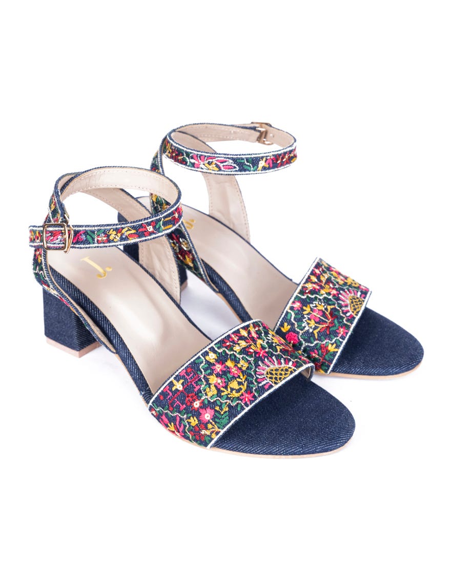 Blue Chappal | Jlfwc-23-1243