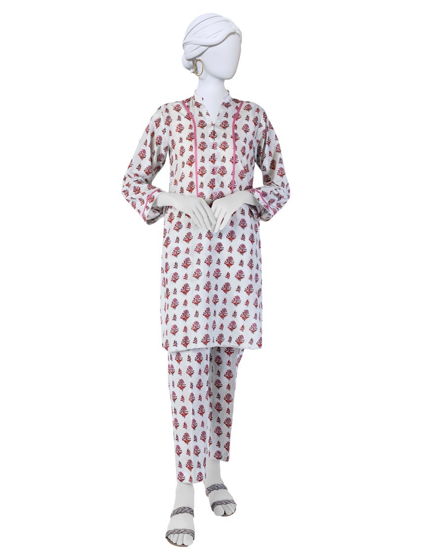 Multicolor Lawn Unstitched 2 Piece Dress | Jlawn-S-Jst-23-1632