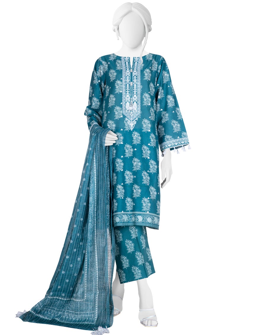 Green Lawn Unstitched 3 Piece Dress | Jlawn-S-23-192