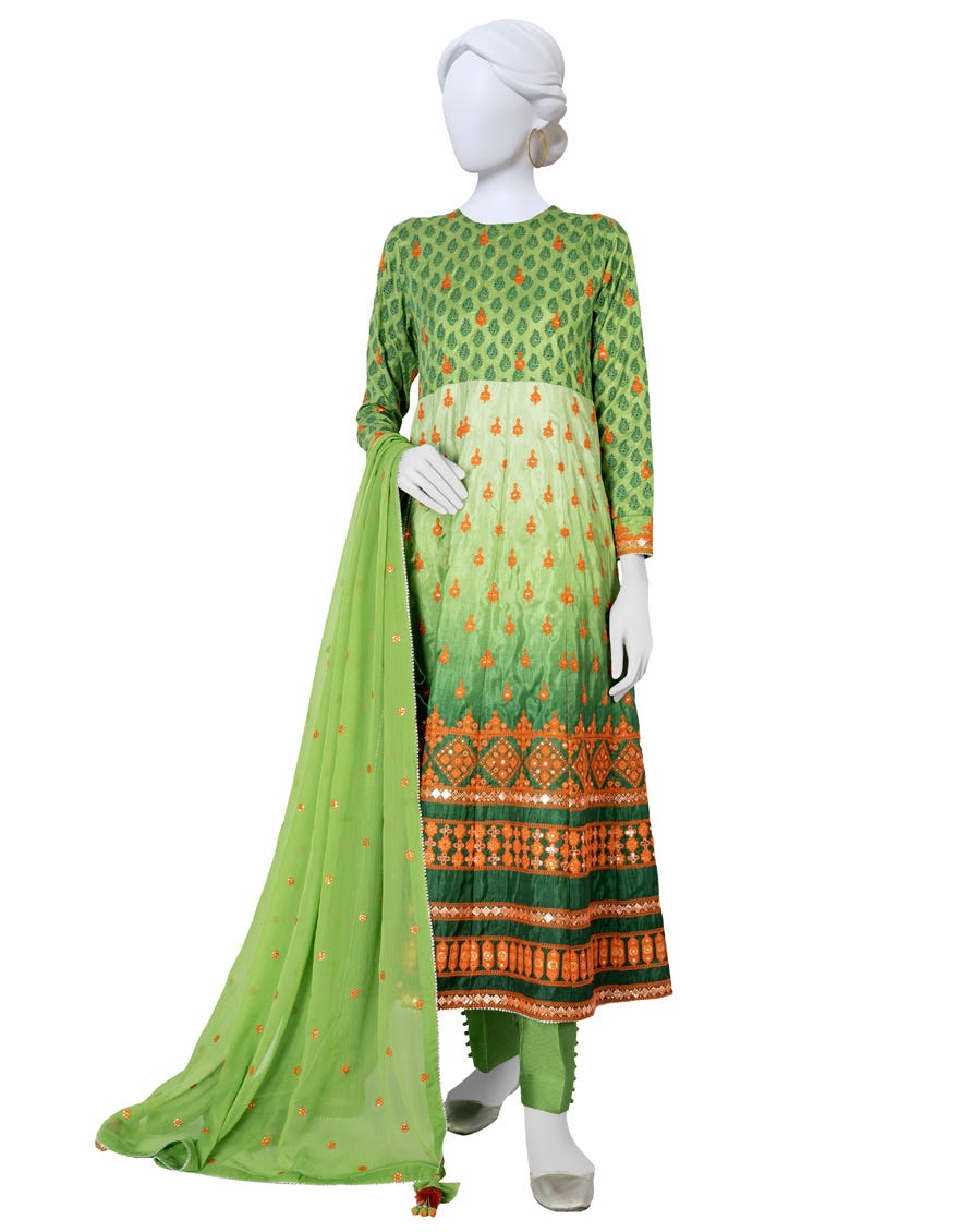 Green Lawn Unstitched 3 Piece Dress | Jlawn-S-23-219