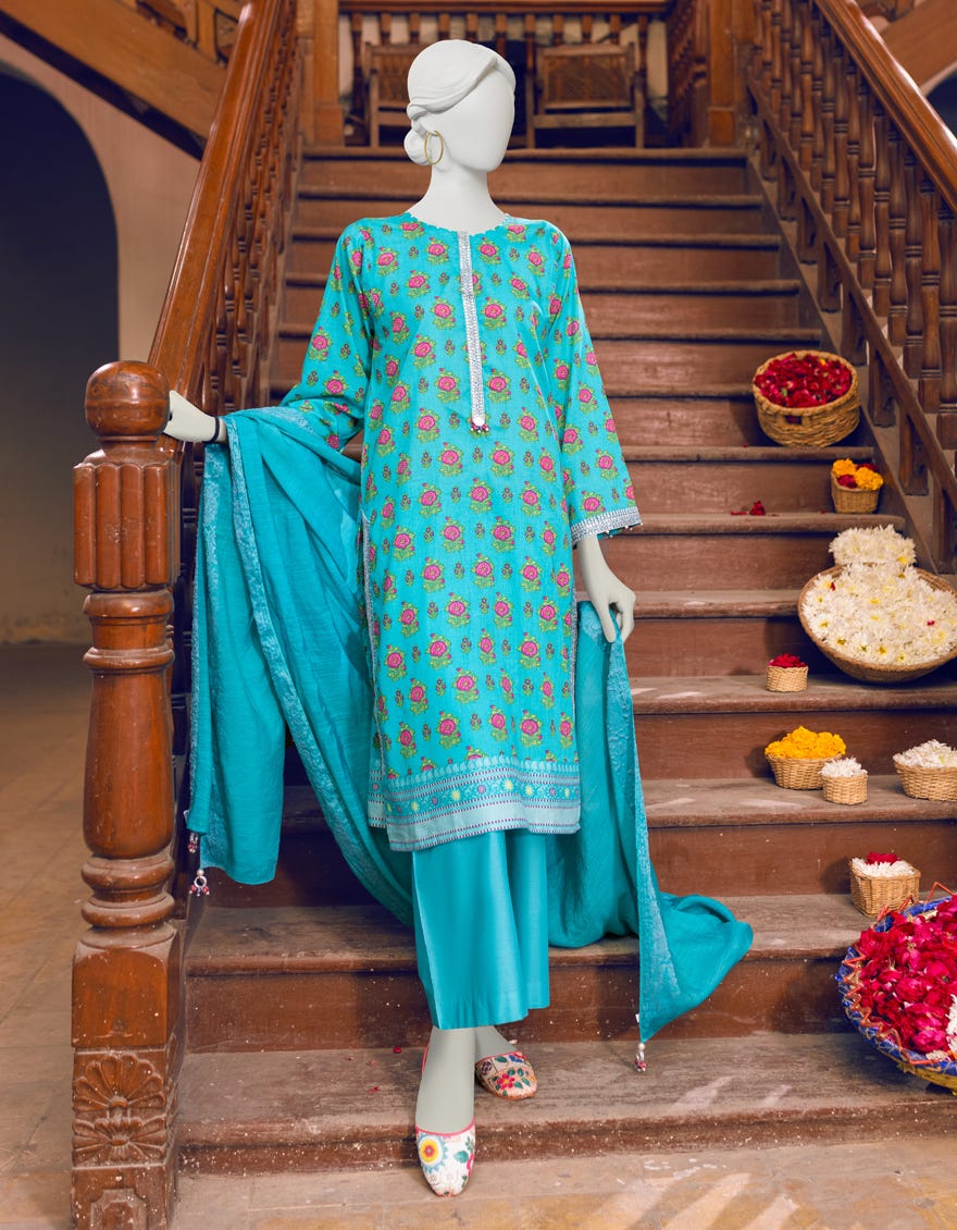 Ferozi Lawn Unstitched 3 Piece Dress | Jlawn-S-23-267