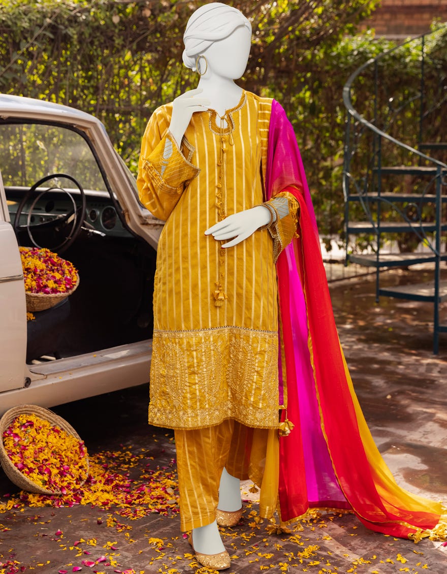 Golden Lawn Unstitched 3 Piece Dress | Jlawn-S-23-276