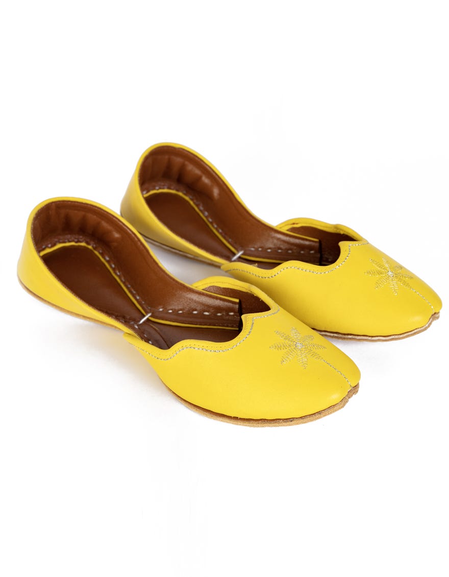 Yellow Khussa | Jj-Lkh-23-290