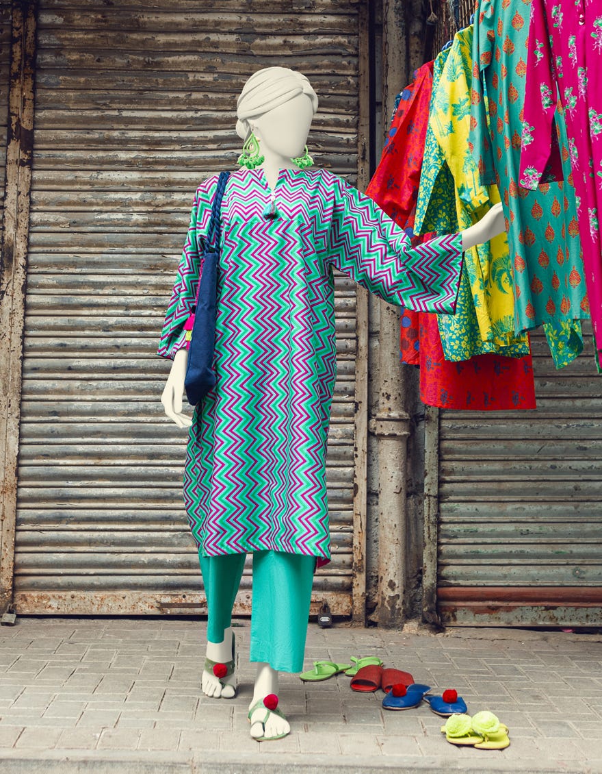 Green Liminal Women's Kurti | Jjlk-S-Jpws-23-3064
