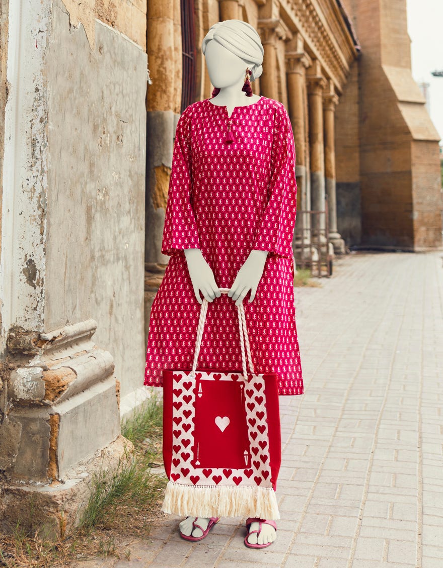 Pink Liminal Women's Kurti | Jjlk-S-Jpws-23-3073