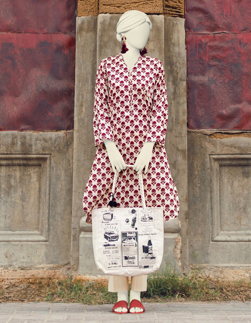 Multicolor Lawn Women's Kurti | Jjlk-S-Jpws-23-3075