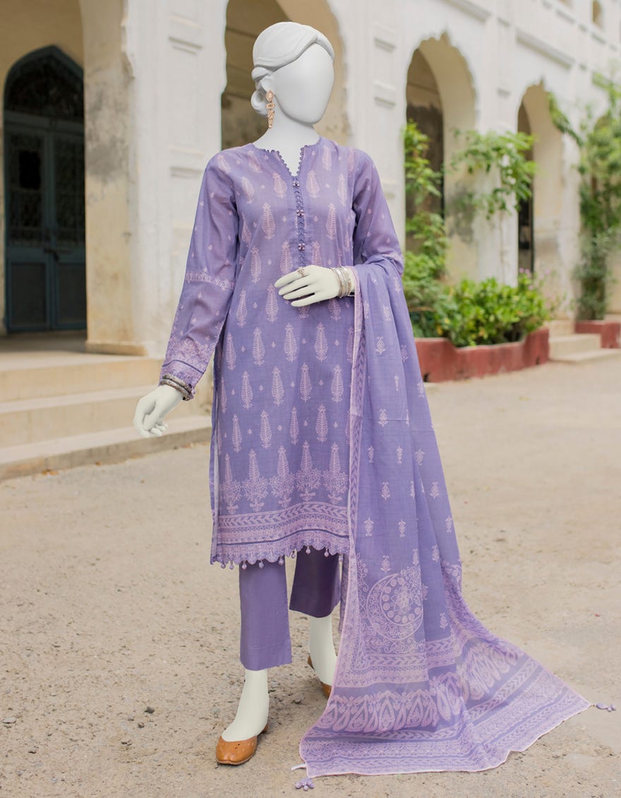 Purple Lawn Unstitched 3 Piece Dress | Jlawn-S-23-503