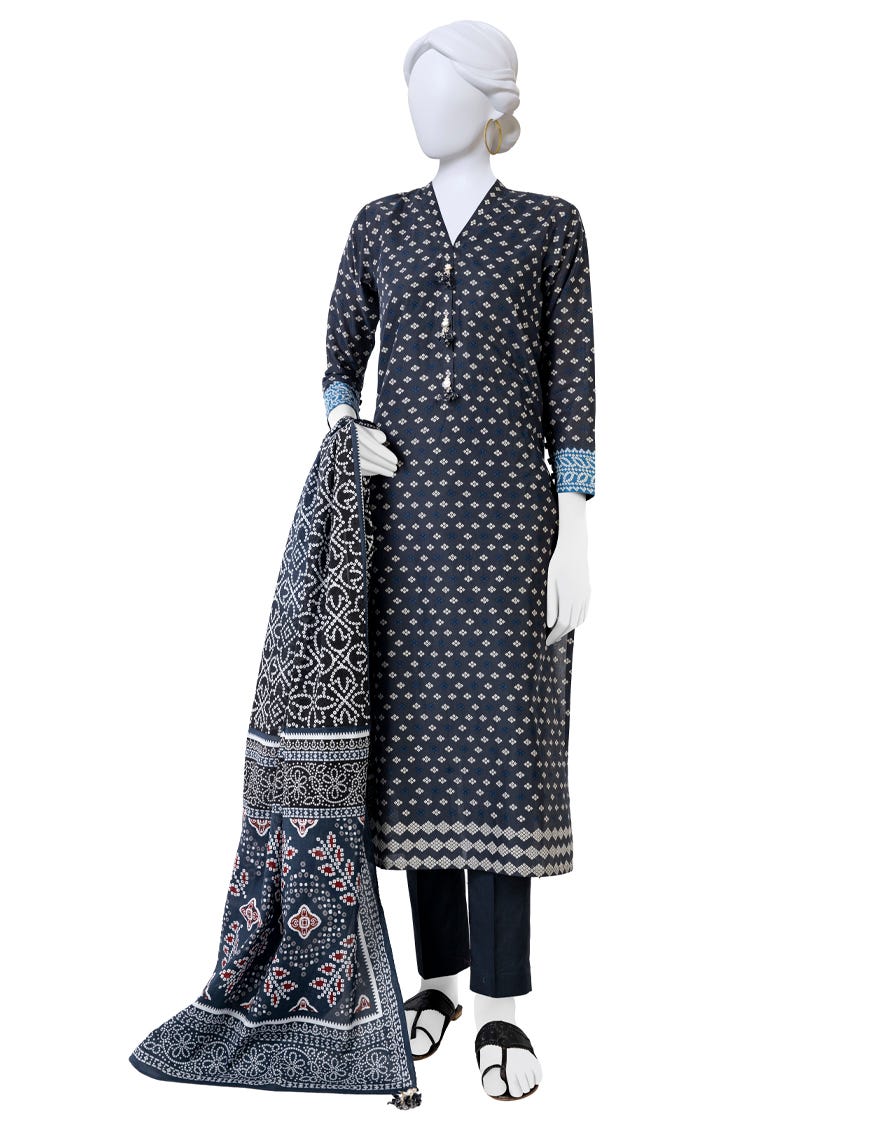 Grey Lawn Unstitched 3 Piece Dress | Jlawn-S-23-556